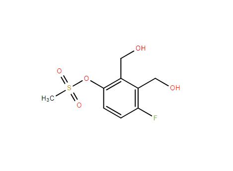 3-氟-6-[（甲基磺酰基）氧基]-1,2-苯二甲醇，98%